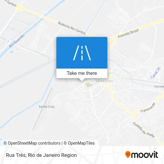 Rua Três map