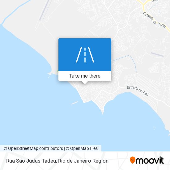 Mapa Rua São Judas Tadeu