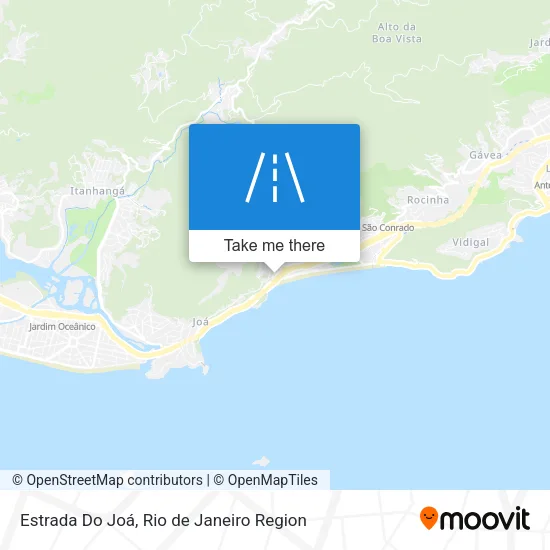 Estrada Do Joá map