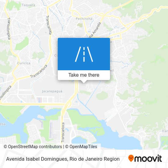 Avenida Isabel Domingues map