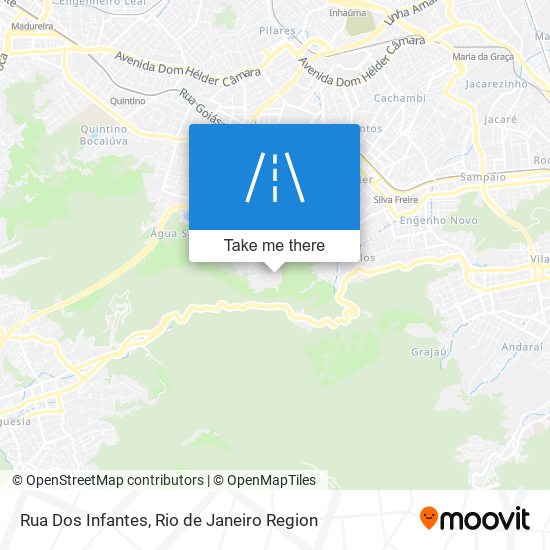 Mapa Rua Dos Infantes