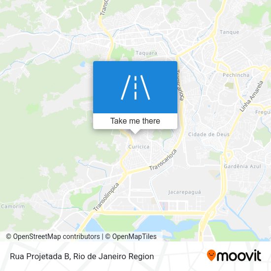 Rua Projetada B map