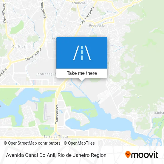 Avenida Canal Do Anil map