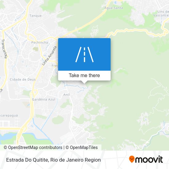 Estrada Do Quitite map