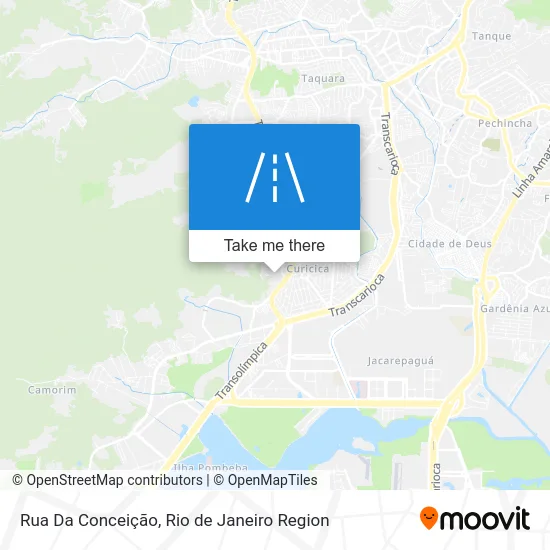 Rua Da Conceição map