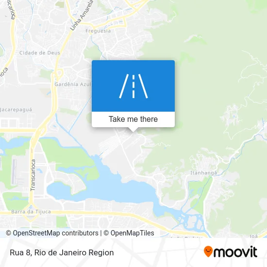 Rua 8 map