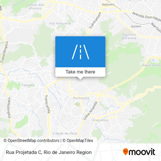 Rua Projetada C map