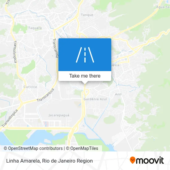 Linha Amarela map