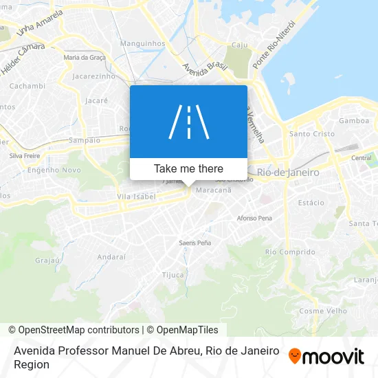 Avenida Professor Manuel De Abreu map