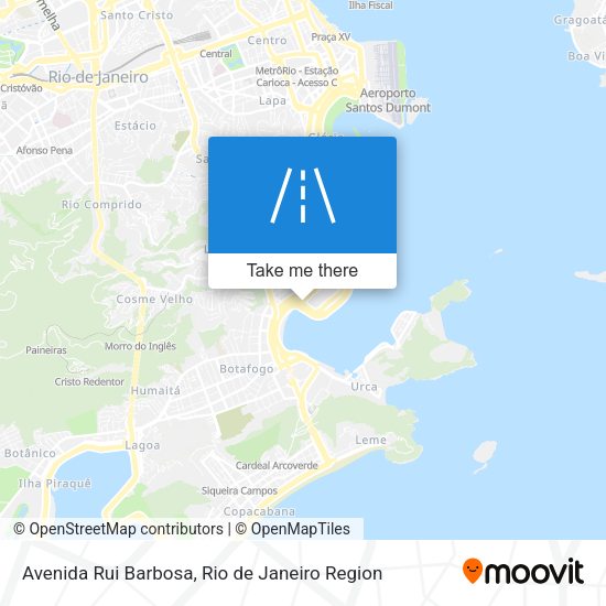 Avenida Rui Barbosa map