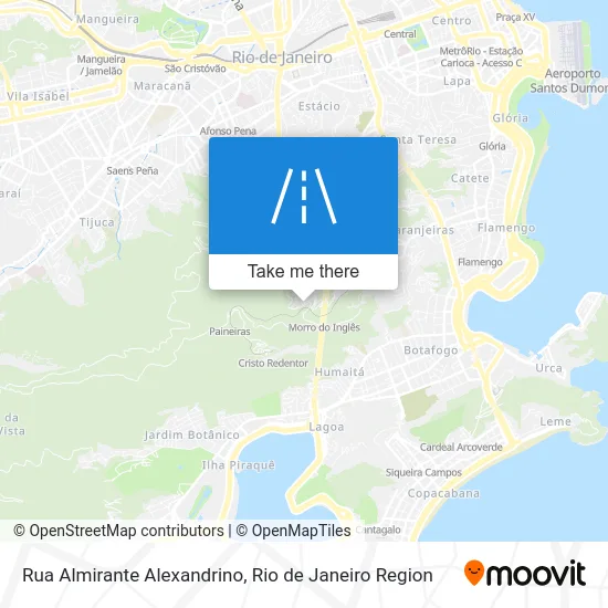 Rua Almirante Alexandrino map