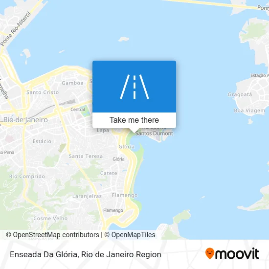 Enseada Da Glória map