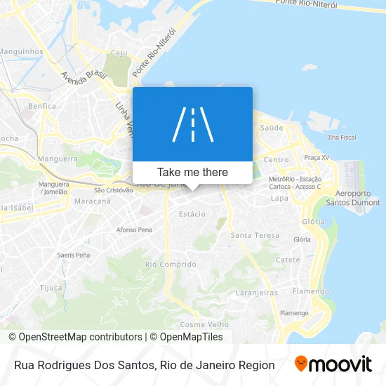 Rua Rodrigues Dos Santos map