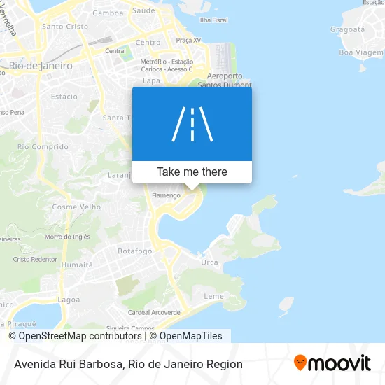Avenida Rui Barbosa map