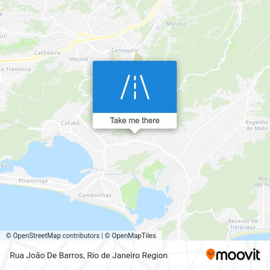 Rua João De Barros map