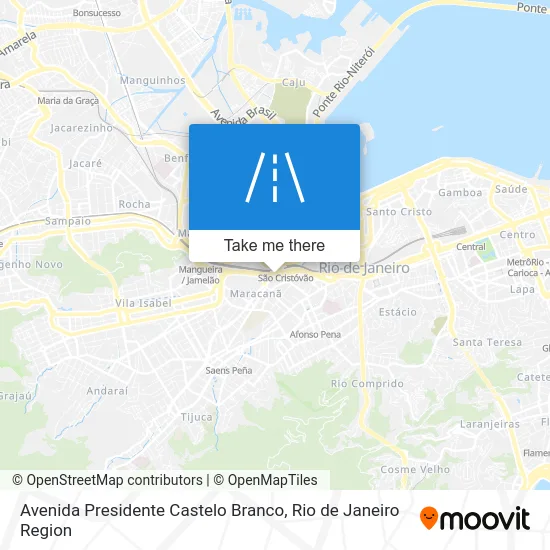 Avenida Presidente Castelo Branco map