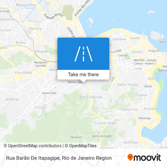 Rua Barão De Itapagipe map