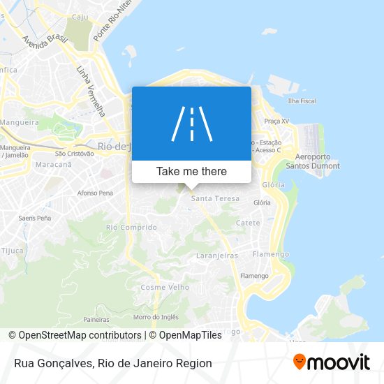 Rua Gonçalves map