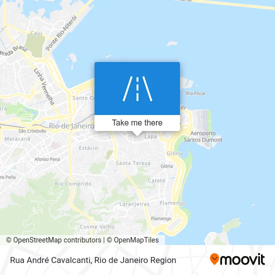 Rua André Cavalcanti map