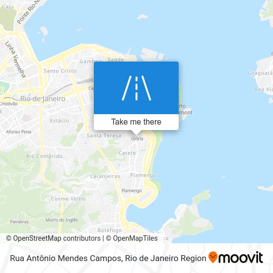 Rua Antônio Mendes Campos map