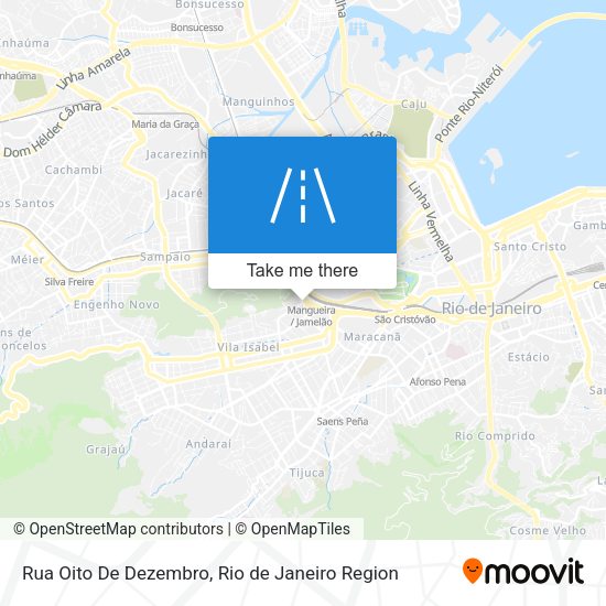 Rua Oito De Dezembro map