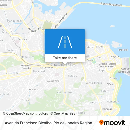 Avenida Francisco Bicalho map