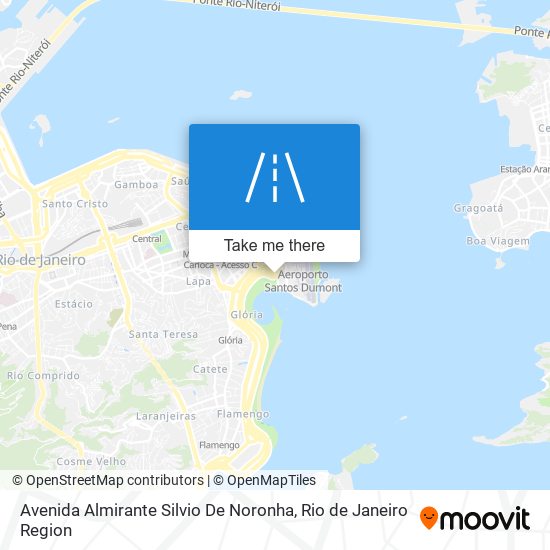 Mapa Avenida Almirante Silvio De Noronha