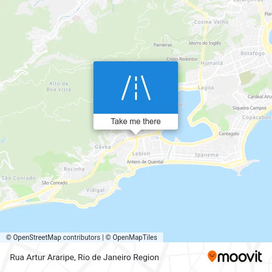 Rua Artur Araripe map