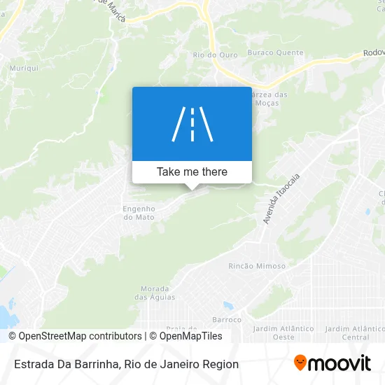 Estrada Da Barrinha map