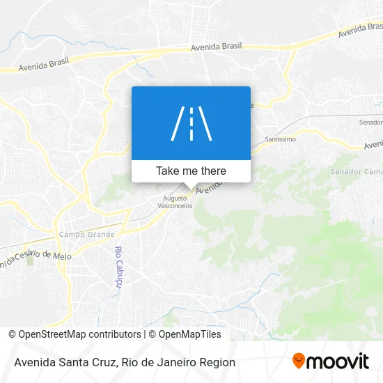 Avenida Santa Cruz map
