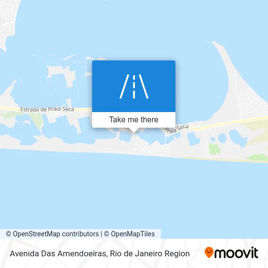 Avenida Das Amendoeiras map