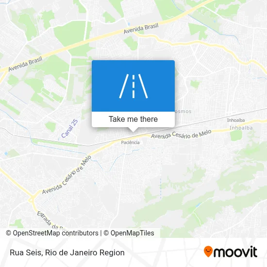 Rua Seis map