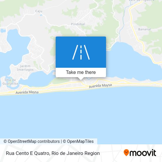 Rua Cento E Quatro map