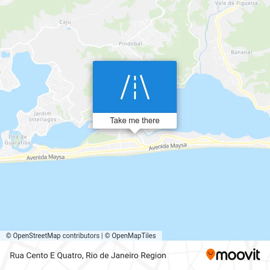 Rua Cento E Quatro map