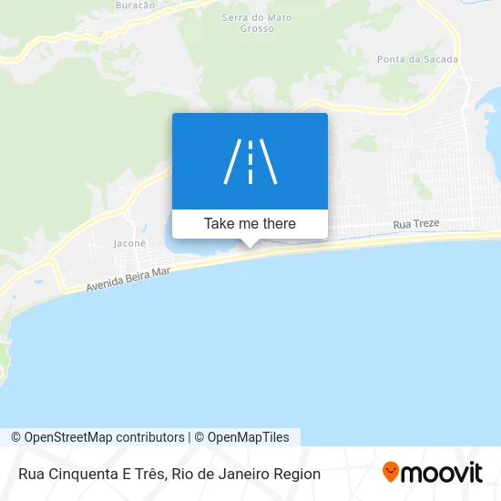 Rua Cinquenta E Três map