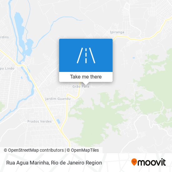 Rua Agua Marinha map