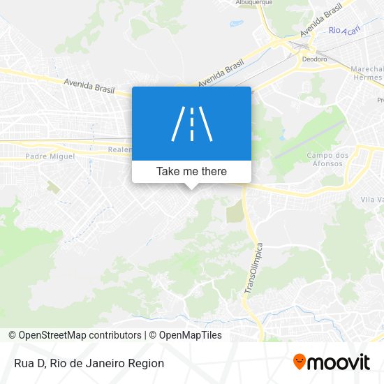 Rua D map