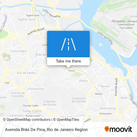 Avenida Brás De Pina map