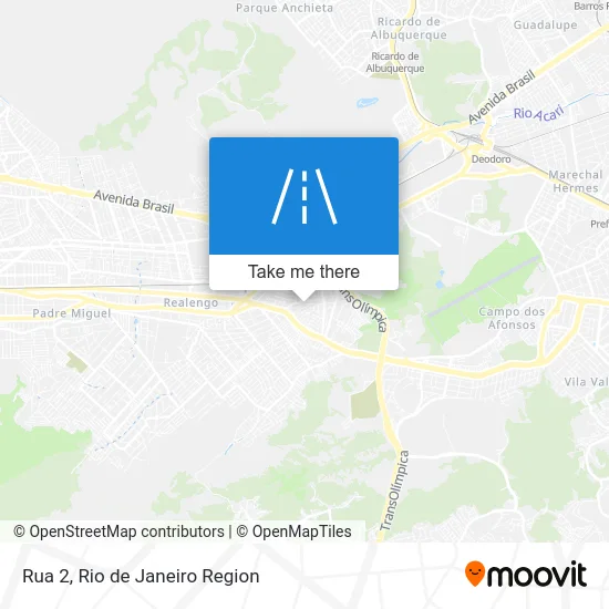 Rua 2 map