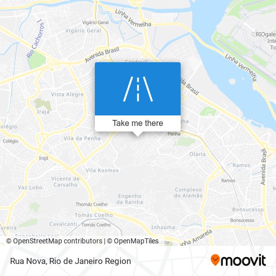 Rua Nova map