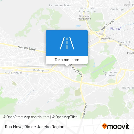 Rua Nova map