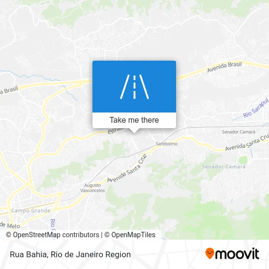 Rua Bahia map