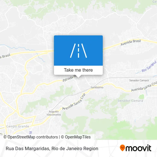 Rua Das Margaridas map