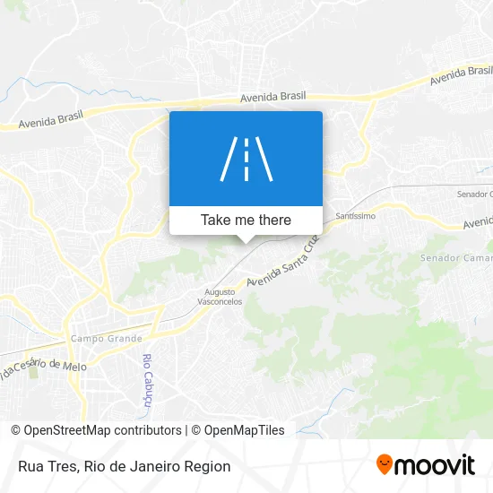 Rua Tres map