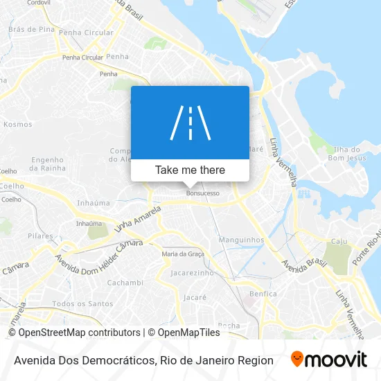 Avenida Dos Democráticos map