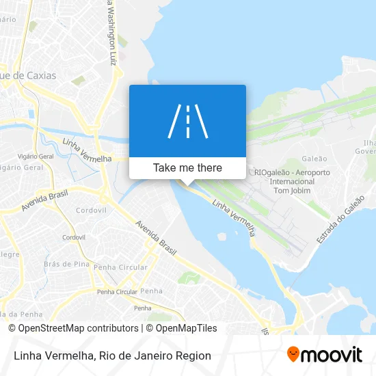 Linha Vermelha map