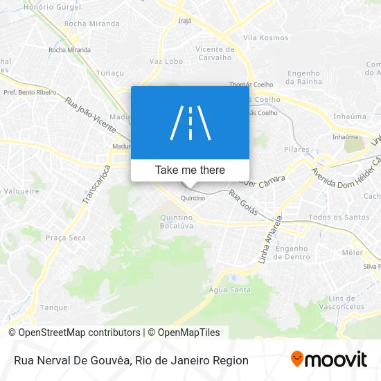 Rua Nerval De Gouvêa map