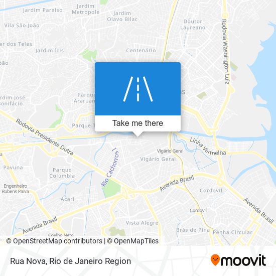 Rua Nova map