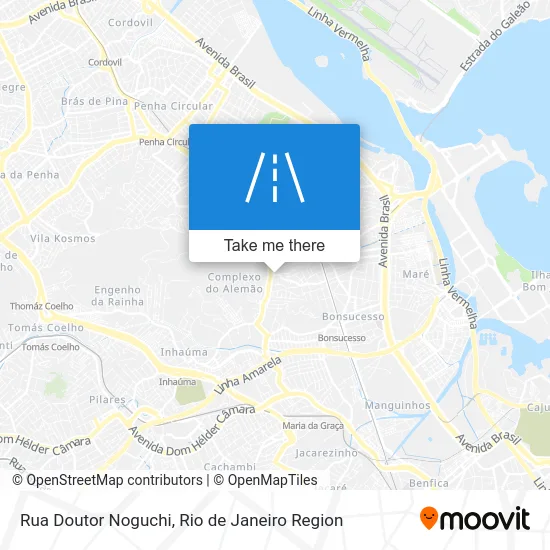 Rua Doutor Noguchi map