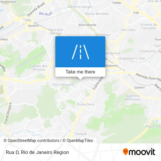 Rua D map